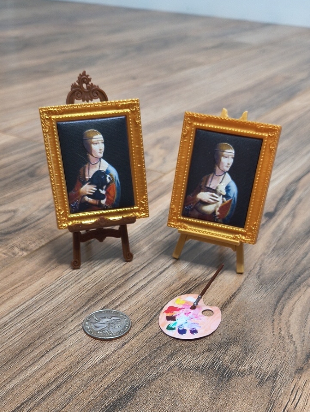 Zuru Mini Brands Masterpieces Lady with Ermine by Leonardo da Vinci Paintings